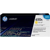 HP 650A Žltá originálna tonerová kazeta LaserJet - Tonery