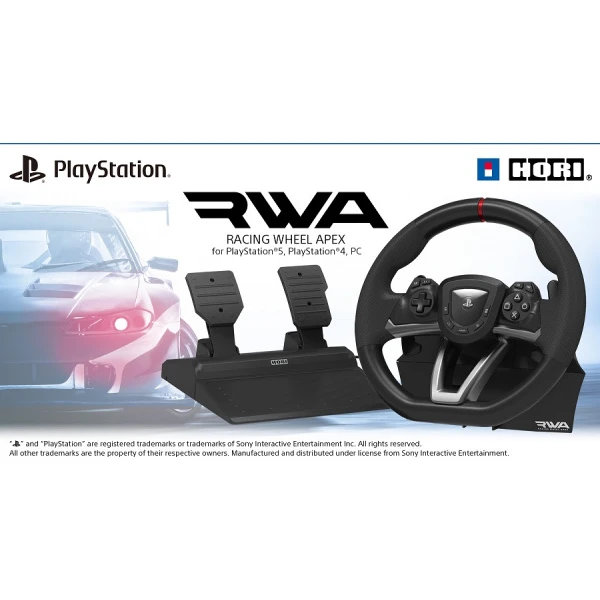 Hori volant RWA: Racing Wheel Apex PS4//PC - Volanty - Obrázok YFK8700301
