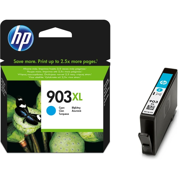 HP T6M03AE č. 903XL Azúrová originálna - Cartridge - Obrázok YG72700301