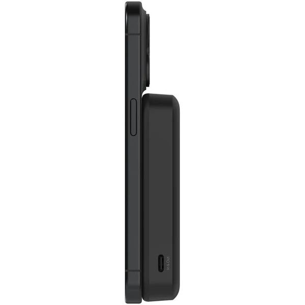 Belkin Boost Charge Pro (Qi2) MagSafe powerbanka, 8000mAh, 15W, čierna - Powerbanky - Obrázok YGAB000J01