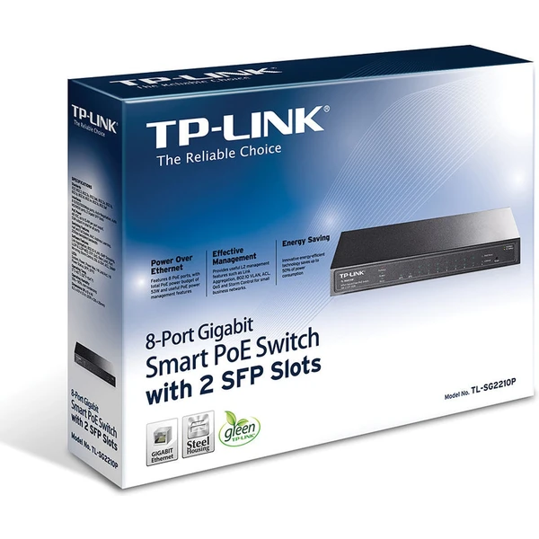 TP-Link TL-SG2210P switch - Switche - Obrázok YGI0000601
