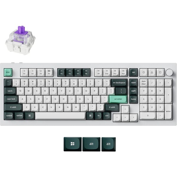 Keychron Q5 HE herná klávesnica (US) biela