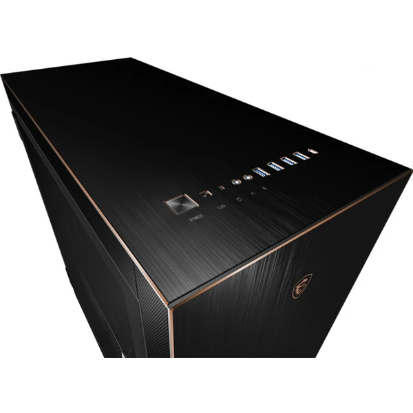 MSI MPG SEKIRA 500G, sklo, čierna - Počítačové skrine - Obrázok YGJ5100501