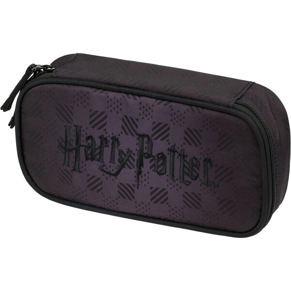 Školský peračník BAAGL etue Harry Potter Bradavice čierny