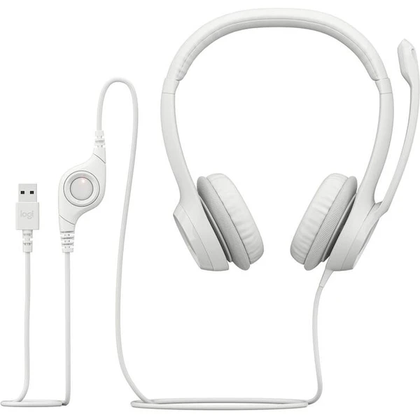 Logitech H390 slúchadlá biela - Slúchadlá - Obrázok YGTE000K01