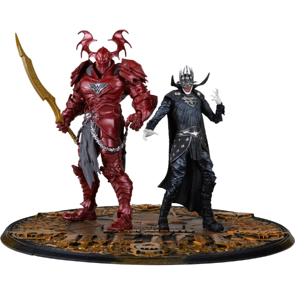 Akčné figúrky McFarlane DC - Batman Who Laughs (Knight Armor) & The Merciless (Dark Verse) 18 cm - Figúrky - Hlavný obrázok