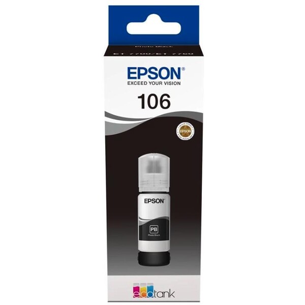 EPSON 106 EcoTank fotografická čierna atramentová náplň