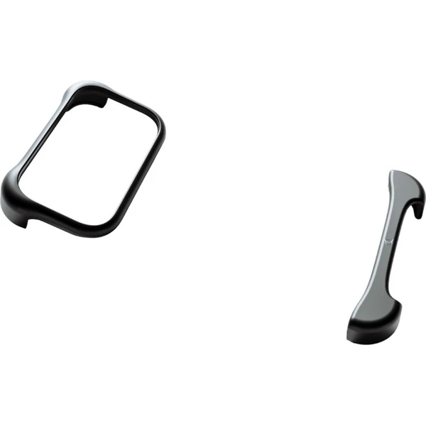 Arc Pulse hliníkový ochranný rám iPhone 17 Pro Max matne čierny - Puzdra - Obrázok YIBJ000K01