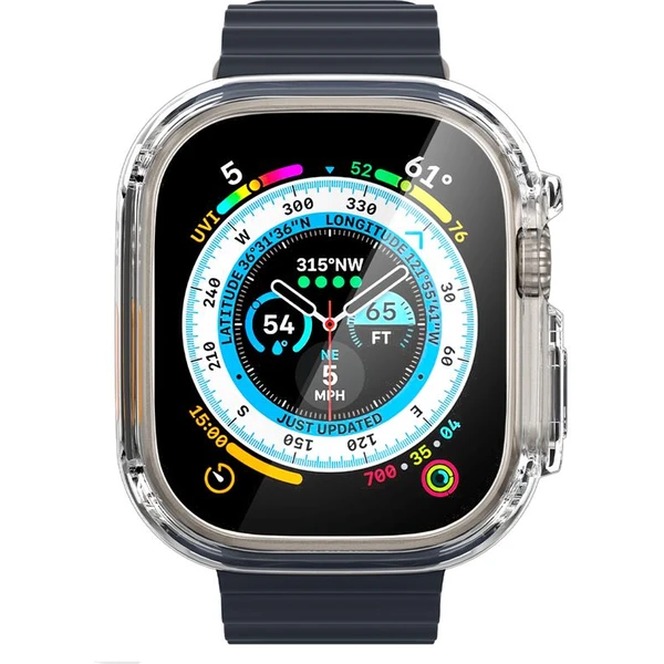Spigen Ultra Hybrid kryt Apple Watch Ultra 3/2/1 (49mm) číry - Puzdra - Obrázok YIO0000701