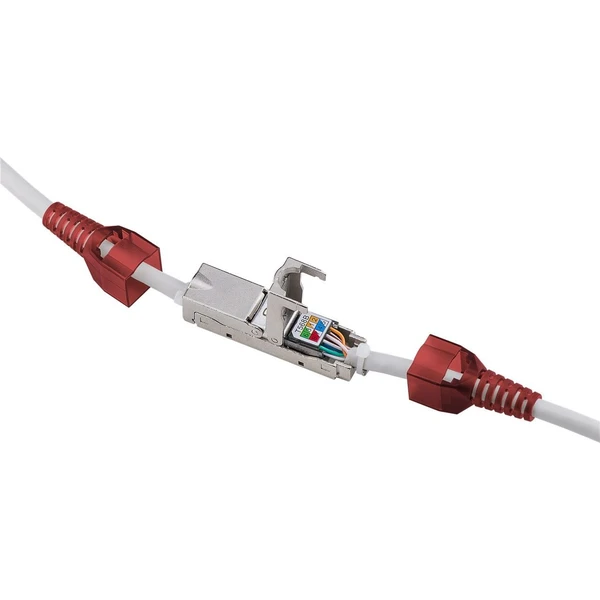 PremiumCord Vodotesný prepojovací box 2x RJ45 female (8P8C) pre káble Cat.6A, tienený - Konektory - Hlavný obrázok