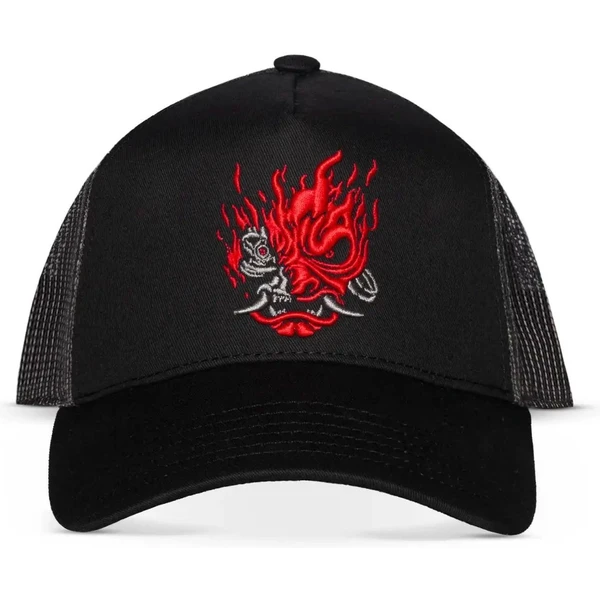Trucker šiltovka Cyberpunk 2077 - Samurai - Čiapky a klobúky - Hlavný obrázok