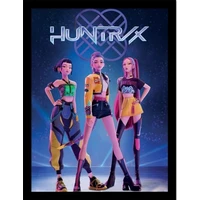 Rámovaný obraz Pyramída International K-Pop Demon Hunters - Huntrix - Dekorácie