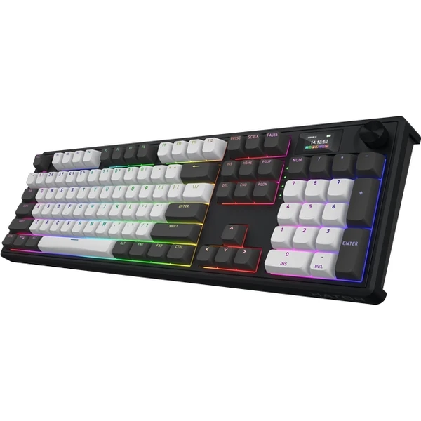 HATOR Skyfall 100 PRO wireless herná klávesnica čierna - Klávesnice - Obrázok YL7K000K01