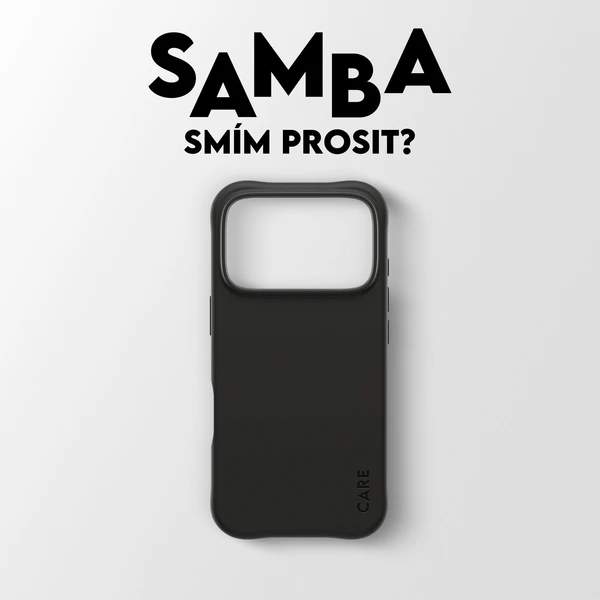 PanzerGlass® CARE Samba kryt s MagSafe Apple iPhone 17 Pro Black - Puzdra - Obrázok YLDH000K01
