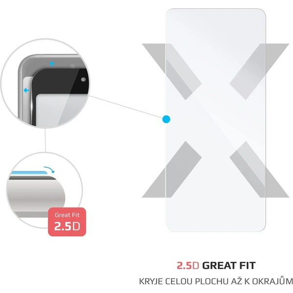 FIXED 2,5D tvrdené sklo 0,33mm Samsung Galaxy S20 FE/FE 5G číre - Ochranné fólie a sklo - Obrázok YLE1300401