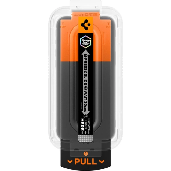 Spigen Glass TR EZ Fit Pro HD sklo iPhone 17 Pro/16 Pro/17 - Ochranné fólie a sklo - Obrázok YLMH000K01