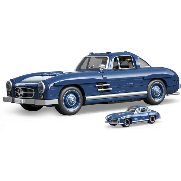 Mattel Brick Shop zostaviteľný model Hot Wheels - Mercedes-Benz 300SL (Premium series) - Stavebnica - Hlavný obrázok