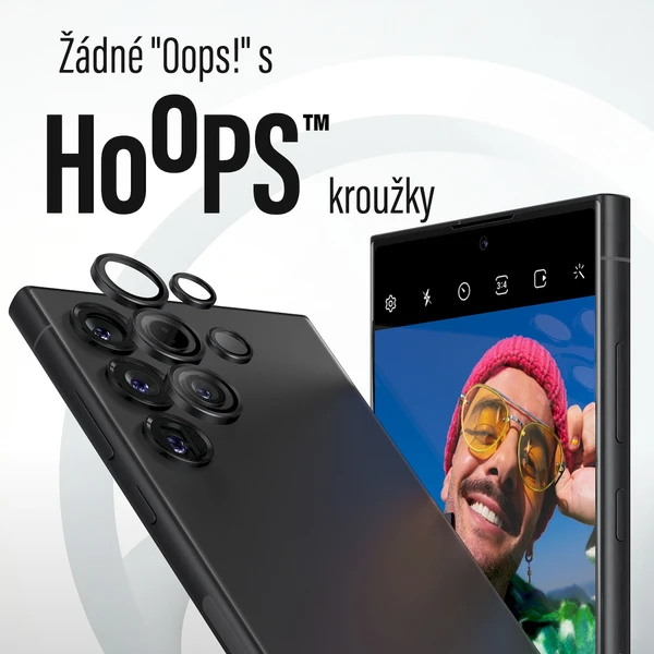 PanzerGlass HoOps ochranné krúžky Samsung Galaxy S24 Ultra - Ochranné fólie a sklo - Obrázok YM51000P01