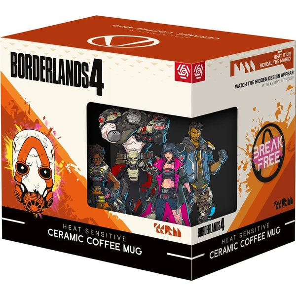 Hrnček Good Loot Borderlands 4 Vault Keeper 315 ml (meniaci sa motív) - Hrnčeky - Obrázok YN5L000K01