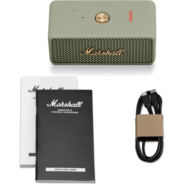 Marshall Emberton III svetlo zelená - Reproduktory - Obrázok YNDG000K01