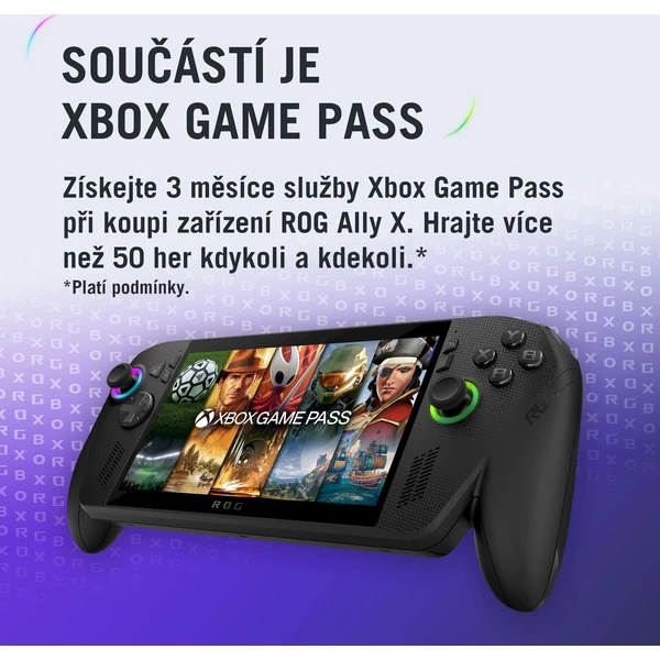 ASUS ROG Xbox Ally X Z2 Extreme čierny - Handheld PC - Obrázok YNHL000K01