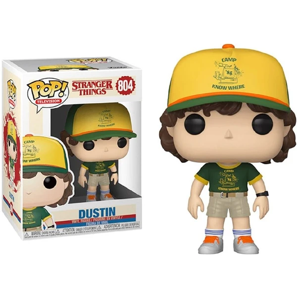Funko POP! #804 TV: Stranger Things S3 - Dustin (At Camp) - Funko POP! - Hlavný obrázok