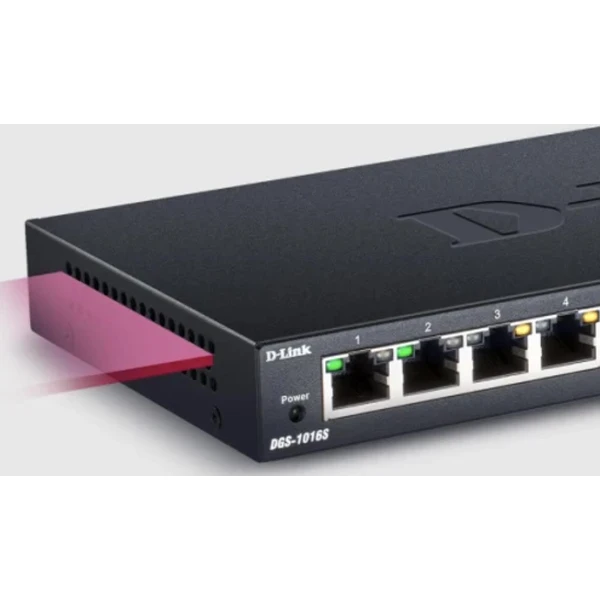 Prepínač D-Link DGS-1016S - Switche - Obrázok YPCZ000501