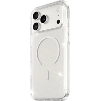 PanzerGlass® CARE Star Lit kryt s MagSafe Apple iPhone 17 Pro Max trblietavý/biely - Puzdra