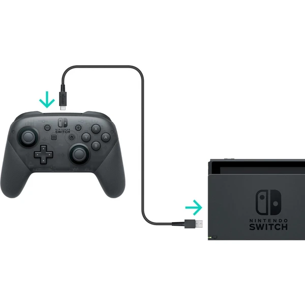 Nintendo Switch Pro Controller ovládač čierny - Herné ovládače - Obrázok YPKGF00101