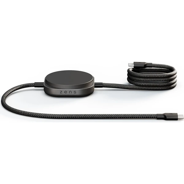ZENS USB C-C Pro 2 MagSafe/Qi2 2v1 nabíjačka s USB-C káblom (140W) čierna - Nabíjačky - Hlavný obrázok