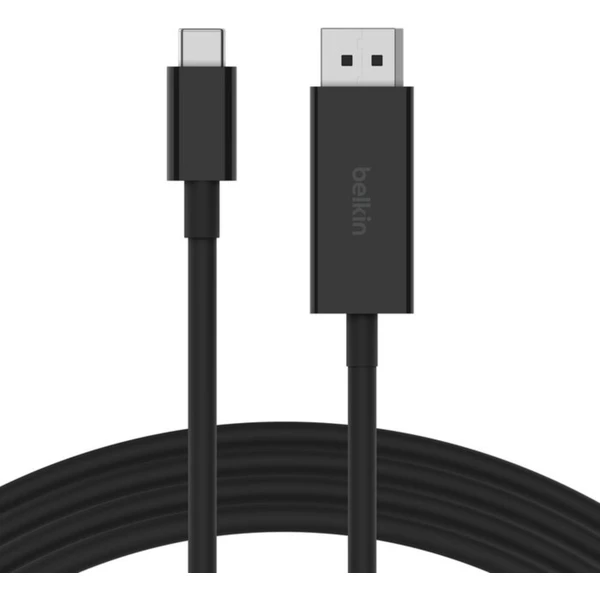 Belkin Connect USB-C/DisplayPort 1.4 kábel 8K 2m čierny - Káble a redukcie - Obrázok YQXE000N01