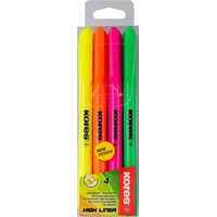 Kores HIGH LINER popisovače 4 farby - Popisovače
