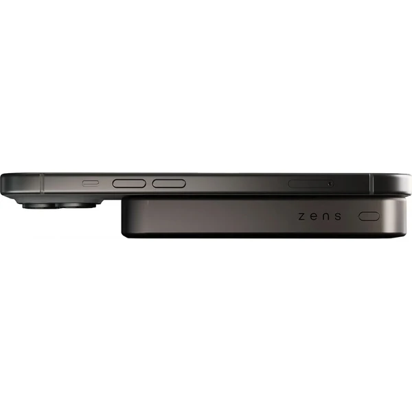 ZENS Pro 1 MagSafe/Qi2 slim powerbanka (10000 mAh), 15 W, USB-C, čierna - Powerbanky - Obrázok YRFL000K01