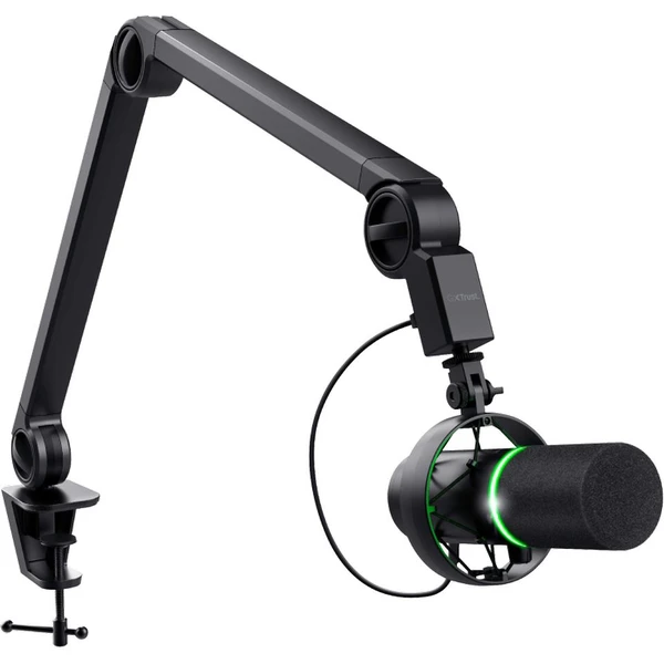 Trust GXT 255+ Onyx profesionálny mikrofón s ramenom - Mikrofóny - Obrázok YRG4700301