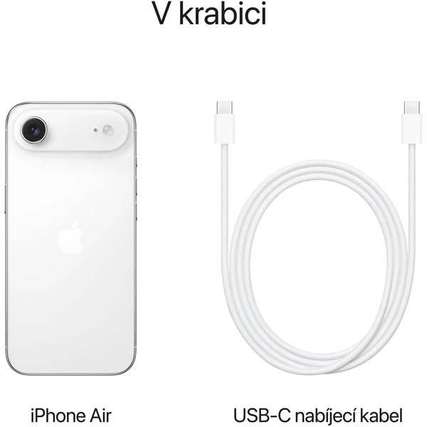 Apple iPhone Air 512GB oblačne biely - Mobilné telefóny - Obrázok YSMH000K01