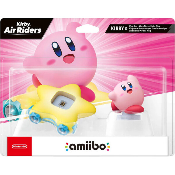 E-shop Figúrka amiibo Kirby & Warp Star (Kirby Air Riders)