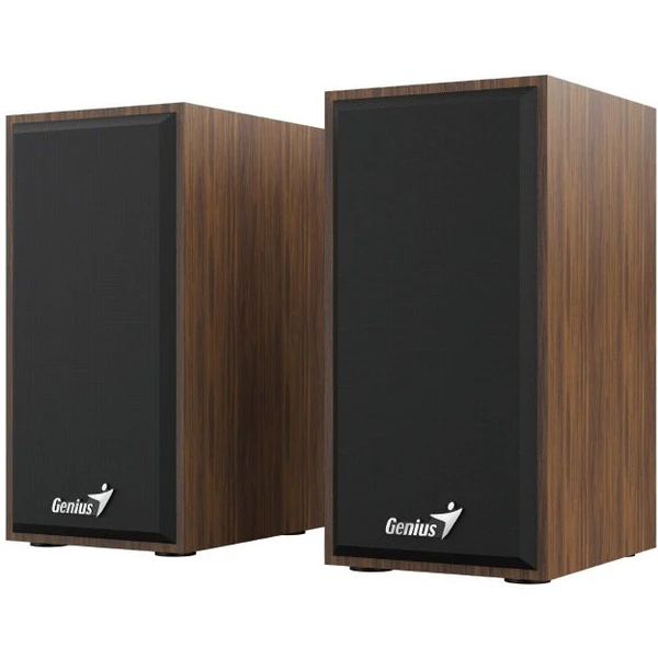 Genius SP-HF180 drevené reproduktory 2.0 hnedé - Reproduktory - Obrázok YTMK300401