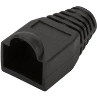 PremiumCord Kryt konektora RJ45 - čierna - Konektory