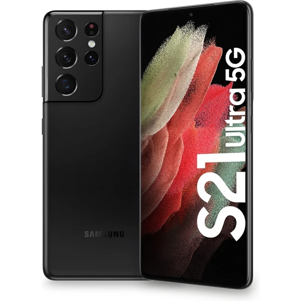 Samsung Galaxy S21 Ultra 5G 12GB/128GB čierny - Mobilné telefóny - Hlavný obrázok