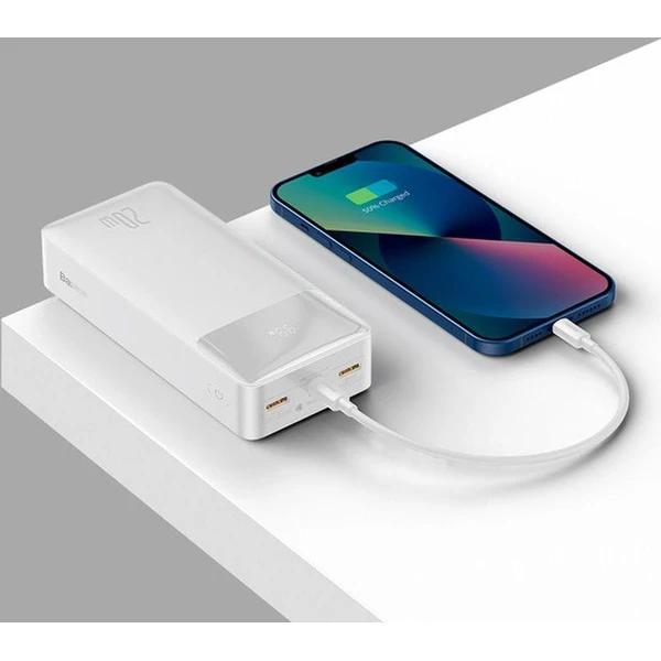 Baseus Bipow powerbanka 30000mAh biela - Powerbanky - Obrázok YUTL000K01