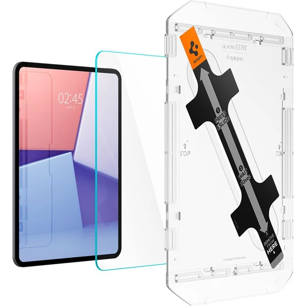 Spigen Glass tR EZ Fit tvrdené sklo iPad Pro 11" (2025) 1 pack - Ochranné fólie a sklo - Obrázok YV76000N01