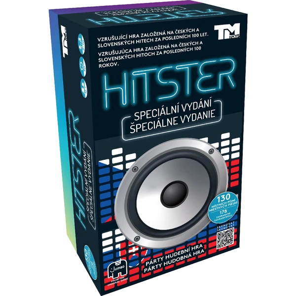Hudobná hra HITSTER CZ/SK Jumbo edícia - Stolové hry - Obrázok YVPK000K01