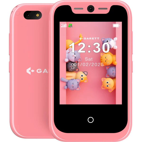 Garett Smartphone OneKid detský telefón ružový - Mobilné telefóny - Obrázok YW7K000K01