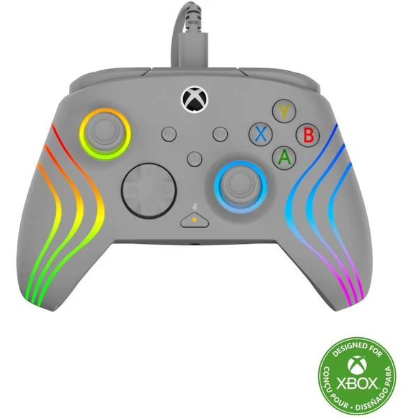 Turtle Beach herný ovládač RGB Afterglow Wave (XBOX/PC) sivý - Herné ovládače - Obrázok YWMH000K01