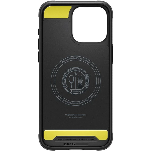 Spigen Rugged Armor MagFit iPhone 15 Pro Max matne čierny - Puzdra - Obrázok YWW8000601