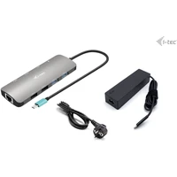 i-tec USB-C Metal Nano 2x HDMI dokovacia stanica + nabíjačka - Dokovacie stanice