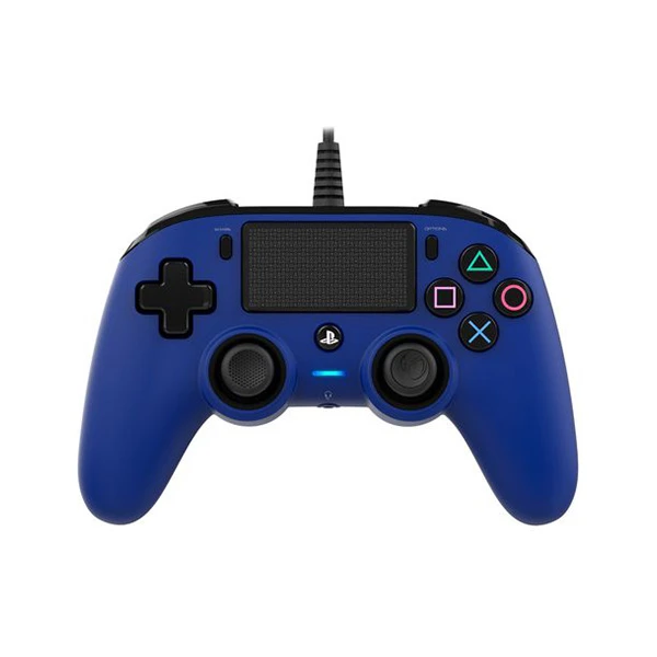 Nacon Gamepad Compact Controller Blue (PS4) - Herné ovládače - Hlavný obrázok