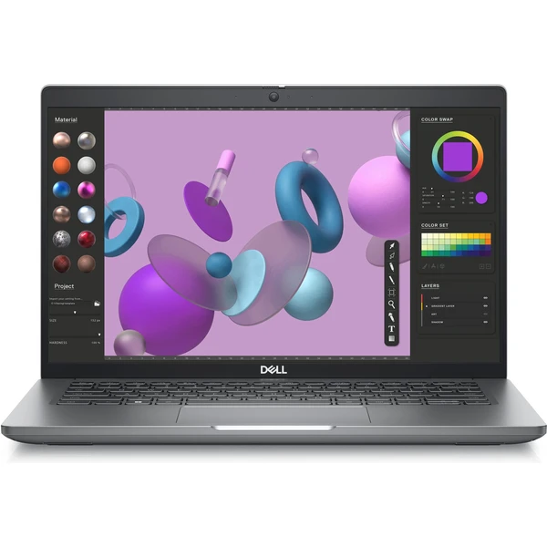 Dell Precision 3480 (8JCYW) sivý - Notebooky - Hlavný obrázok