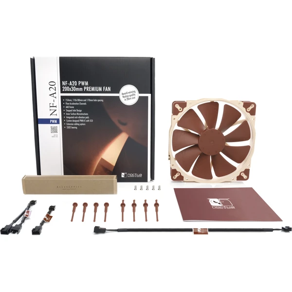 Noctua NF-A20-PWM - Ventilátory pre PC - Obrázok YZSR600301
