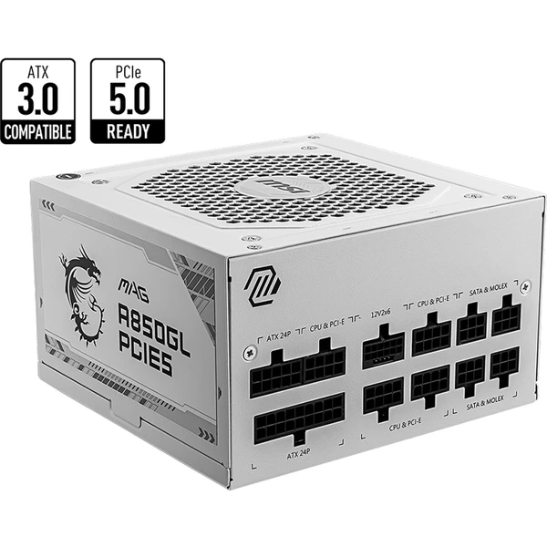 MSI MAG A850GL PCIE5 WHITE - Zdroje - Hlavný obrázok